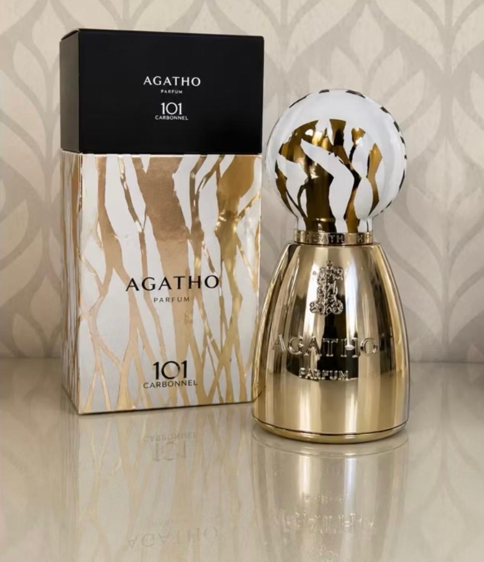 Frasco do perfume Agatho 1C1 Carbonnel