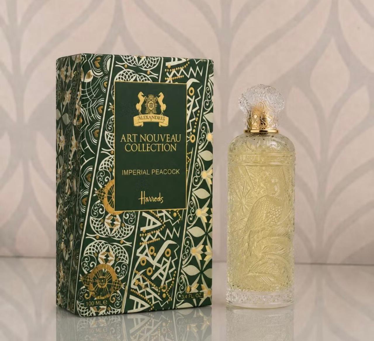 Frasco do perfume Alexandre.J Art Nouveau Collection