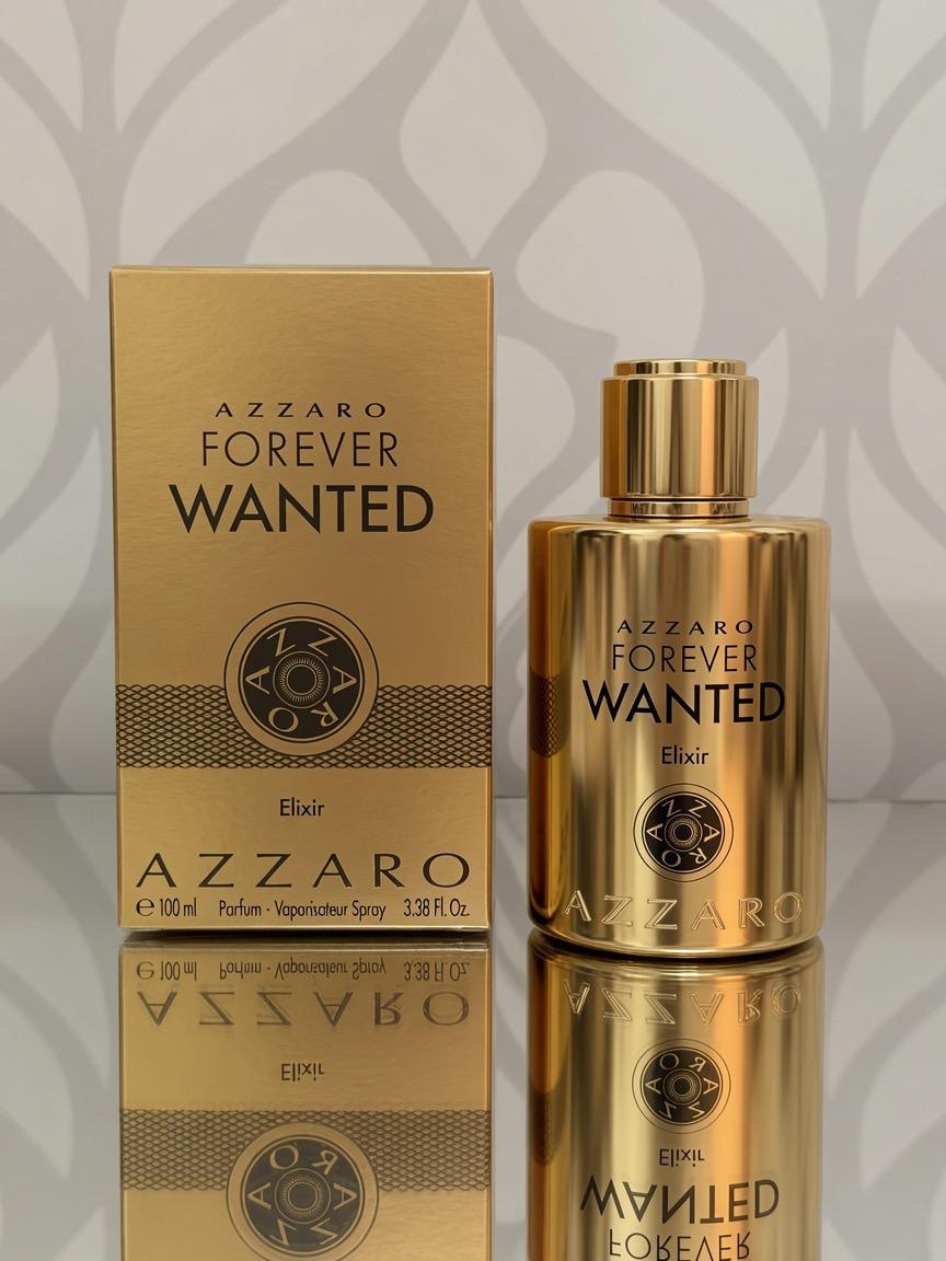 Frasco do perfume Azzaro Forever Wanted Elixir