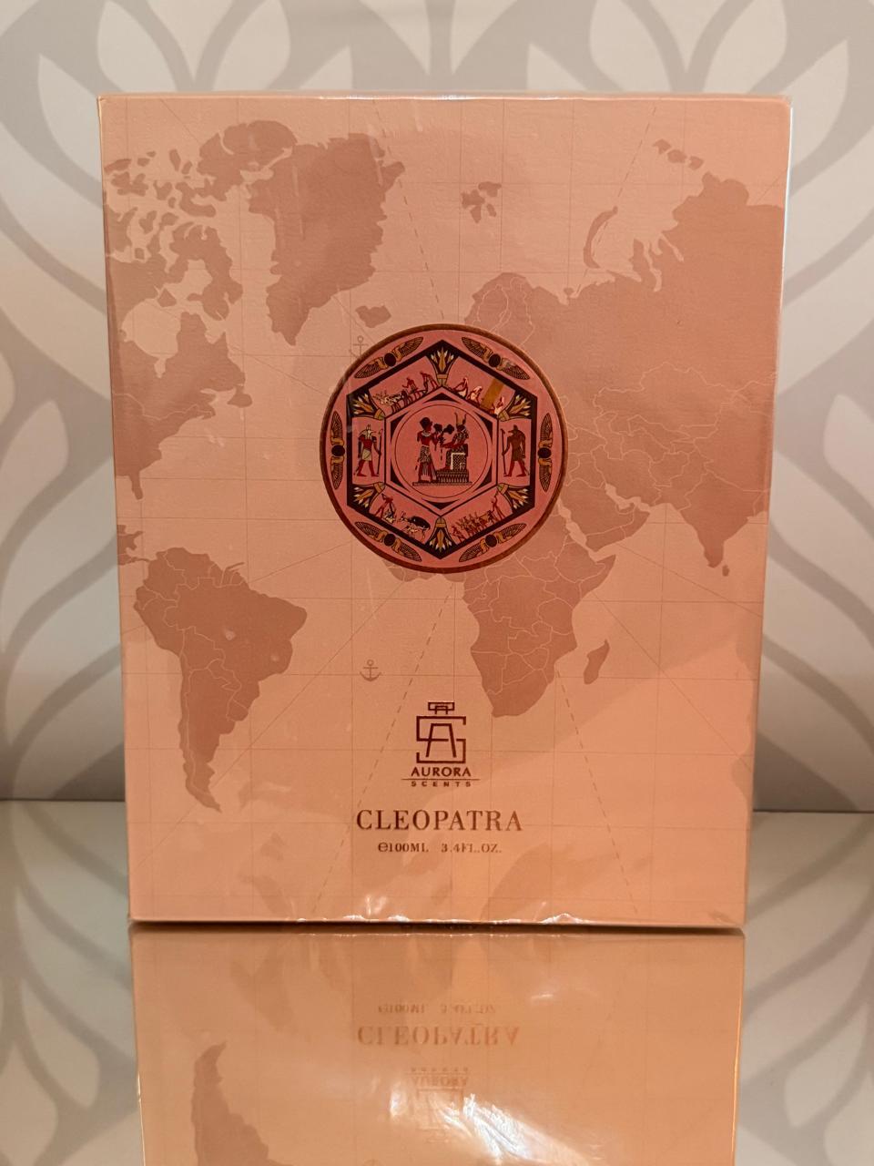 Frasco do perfume Cleopatra