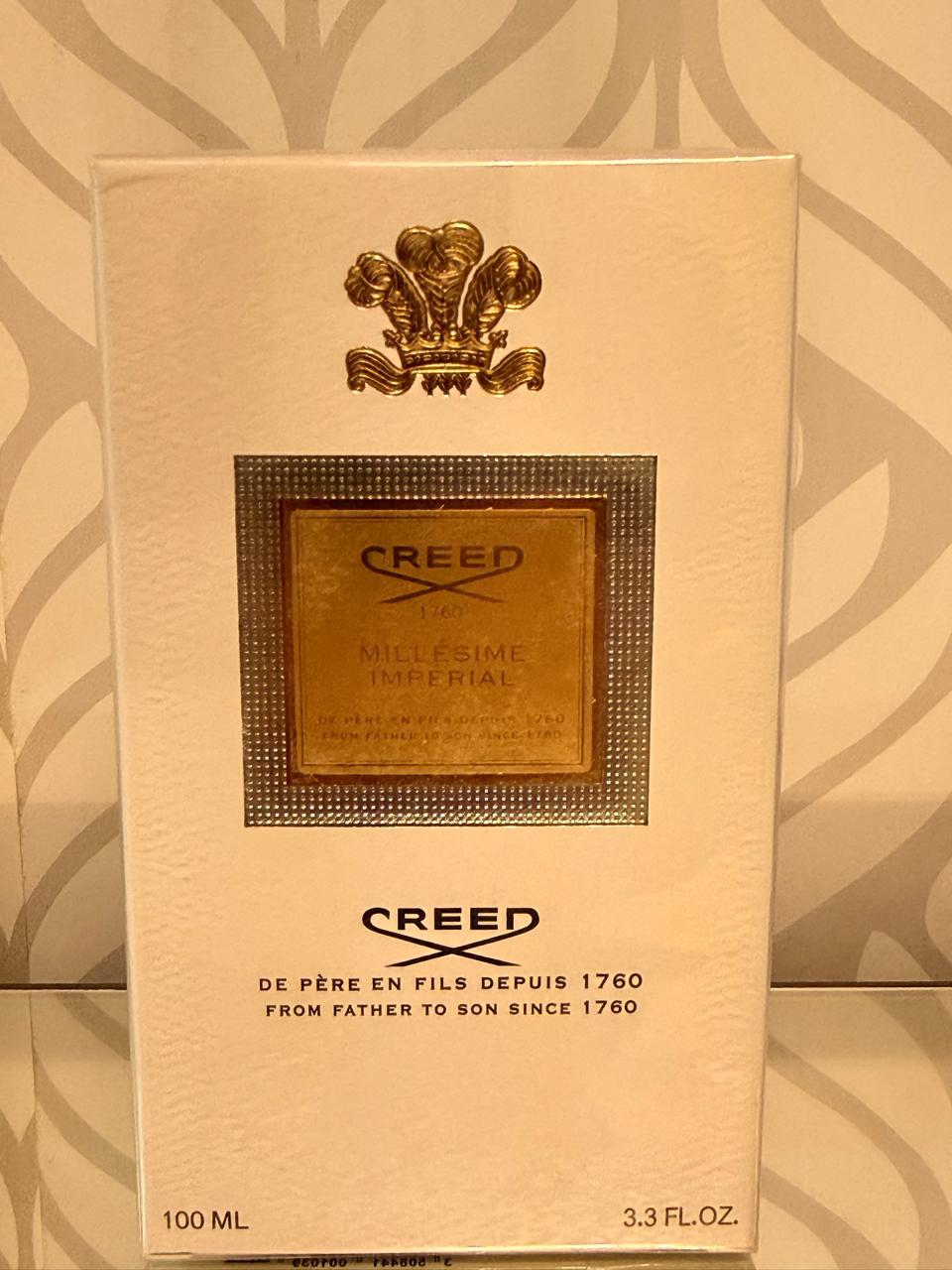 Frasco do perfume Creed Millésime Imperial