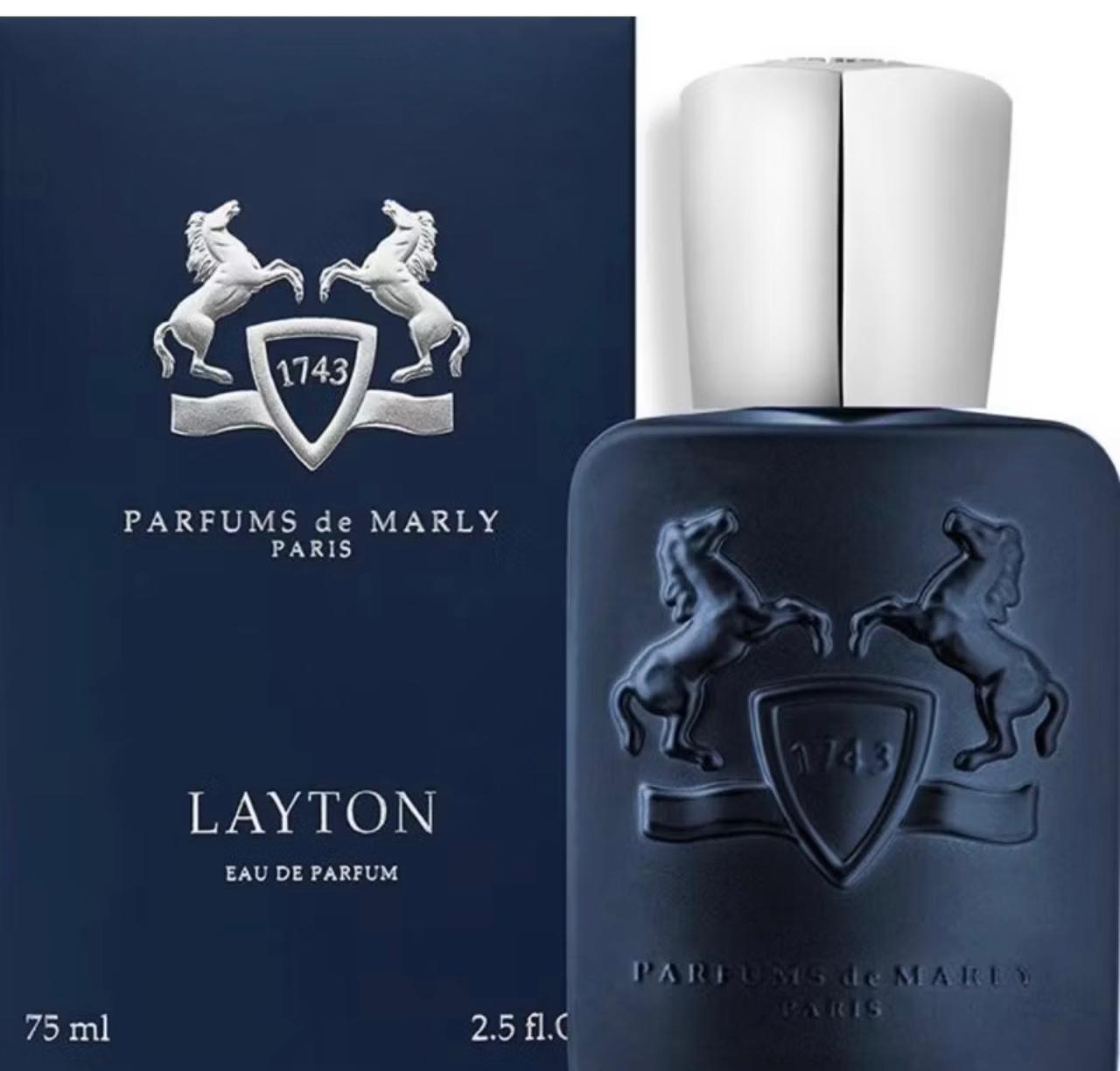 Frasco do perfume Parfums de Marly Layton