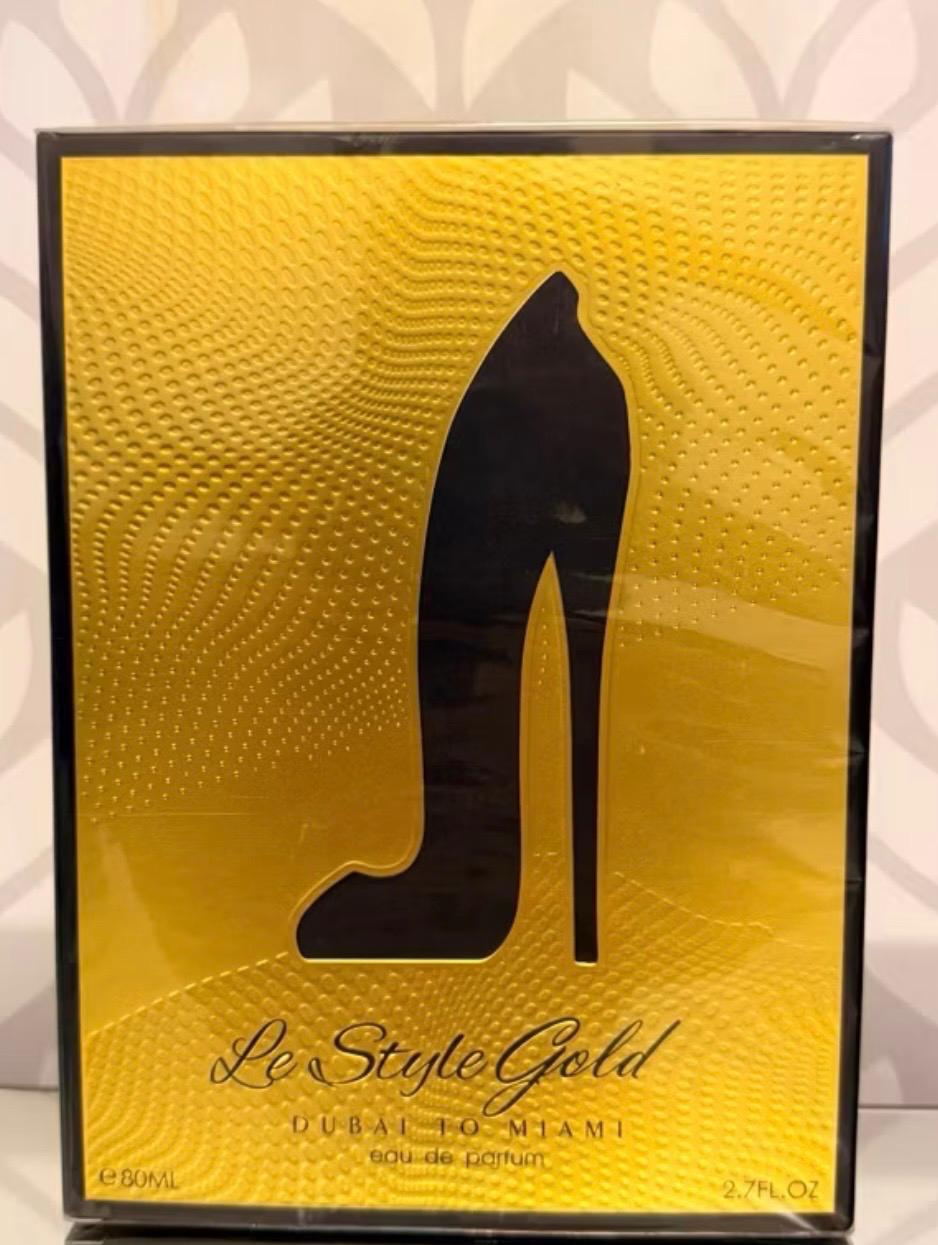 Frasco do perfume Maison Alhambra Le Style Gold