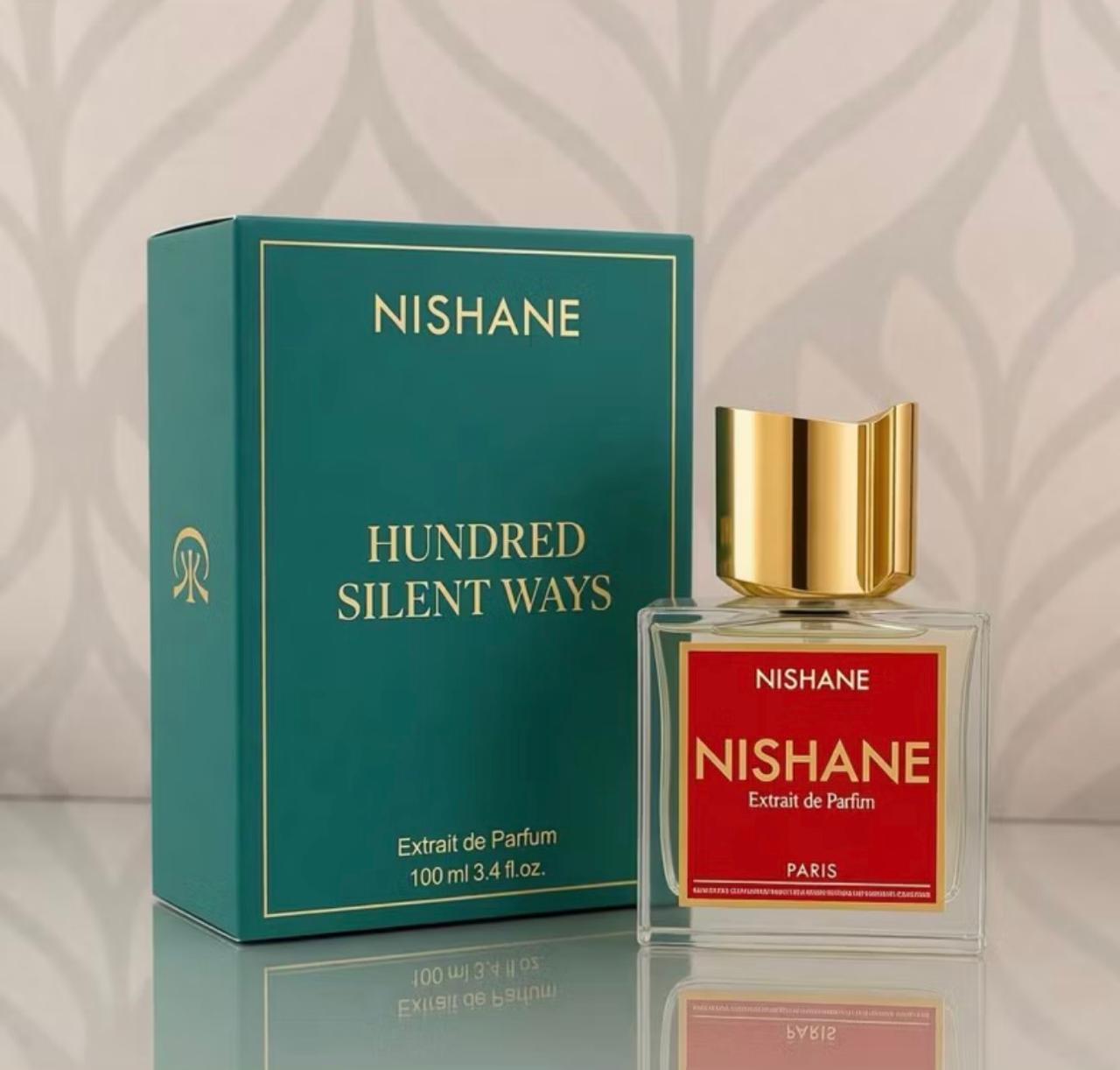 Frasco do perfume Nishane Hundred Silent Ways