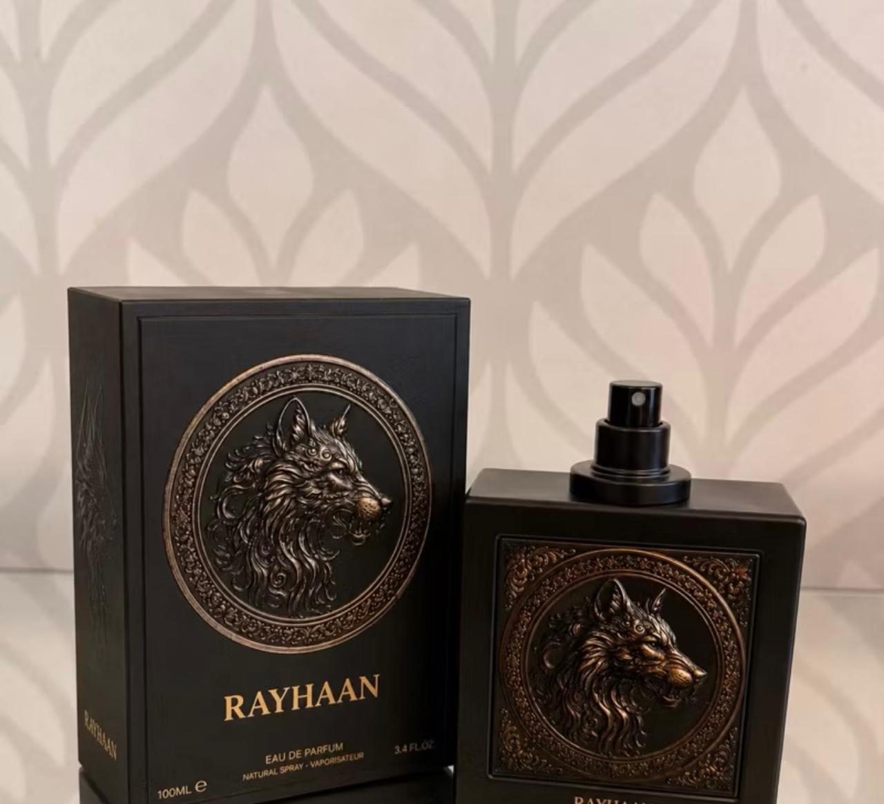 Frasco do perfume Rayhaan Wolf (Decante)