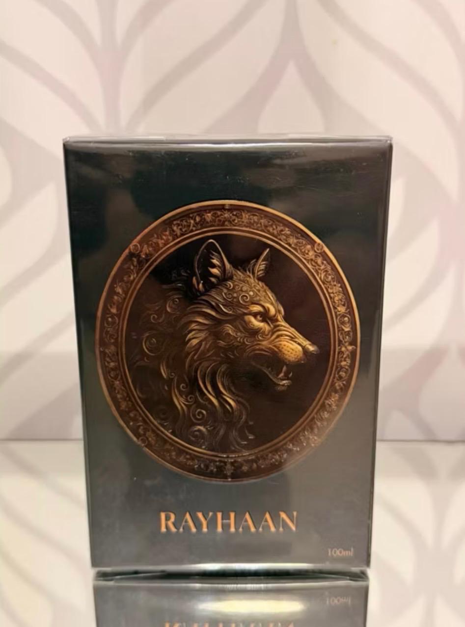Frasco do perfume Rayhaan Wolf